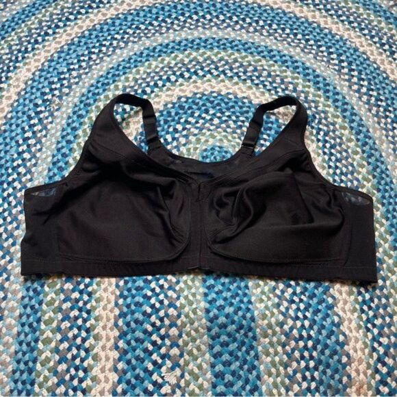 Glamorise Black Bra - Picture 3 of 6